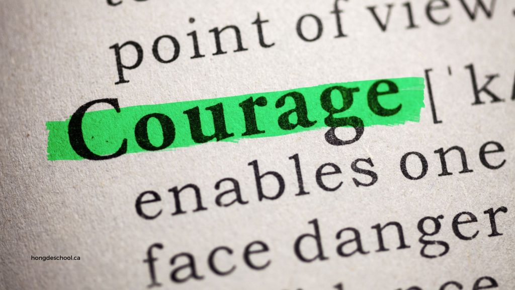 Courage: Virtue of the month of September. Featured image