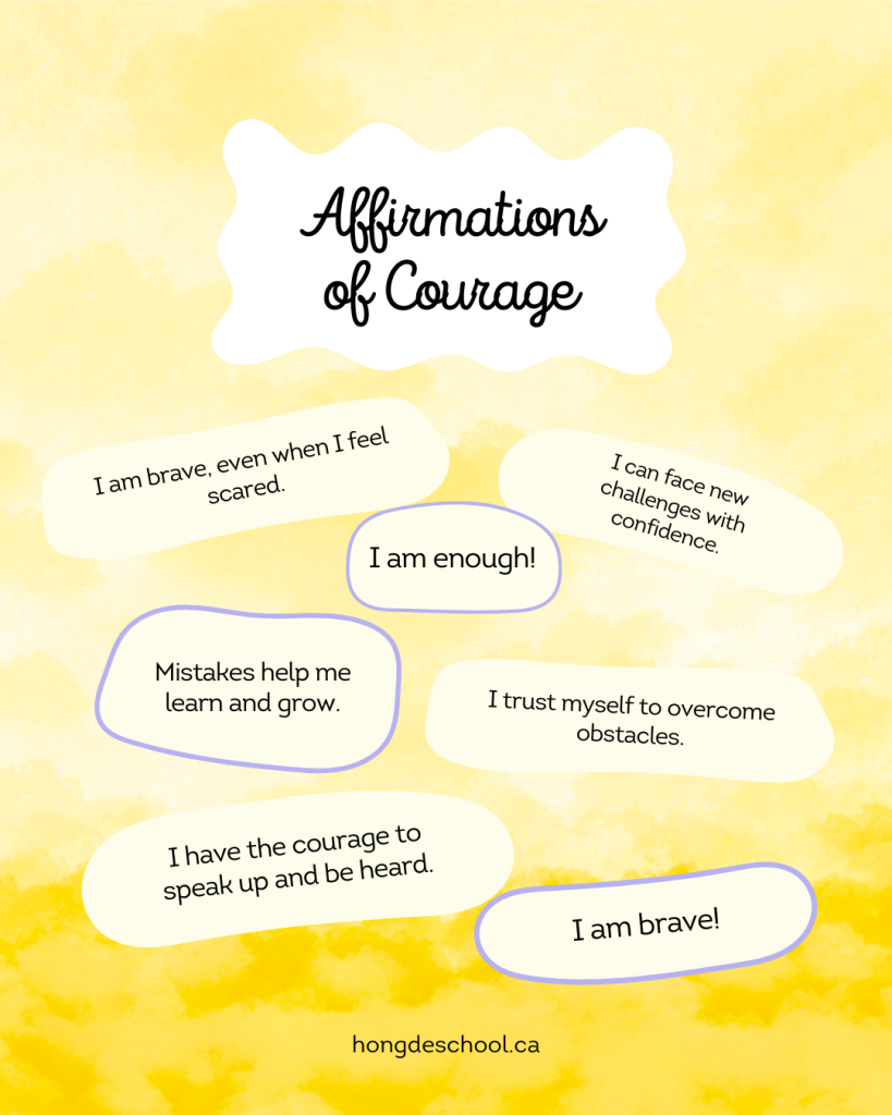 Empowering Affirmations for Courage