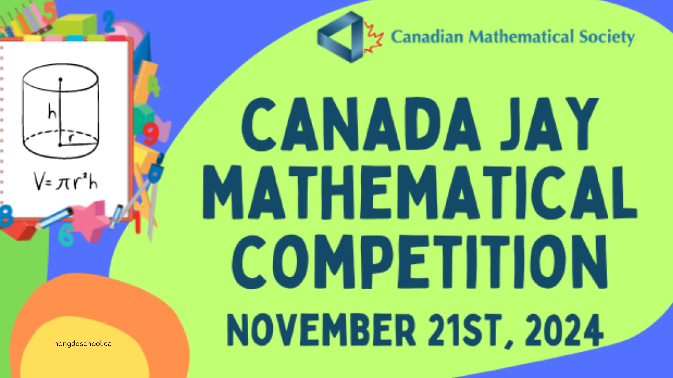 Canada Jay Math Contest 2024. Featured Image